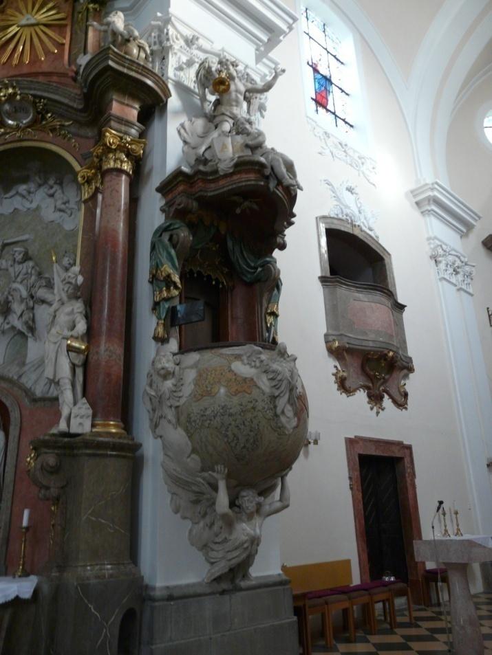 30 Václav Böhm, Kazatelna, 1767.