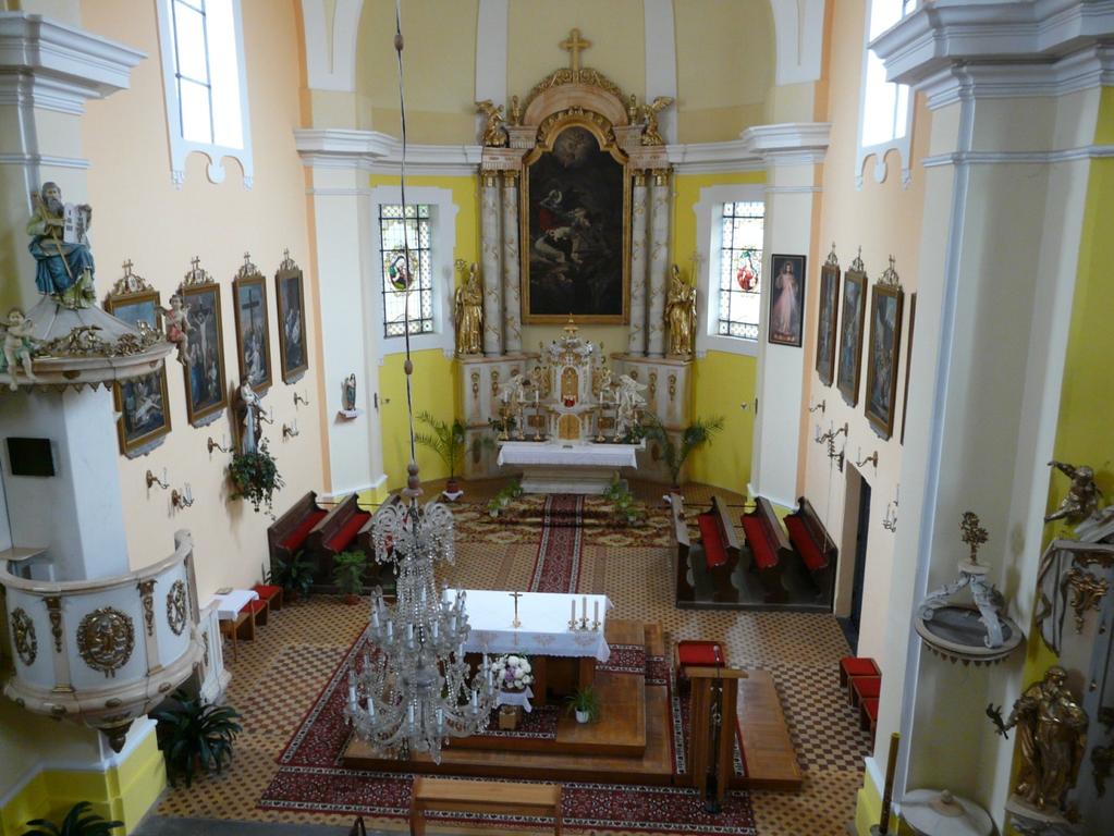 50 Interiér kostela, 1754-1757.