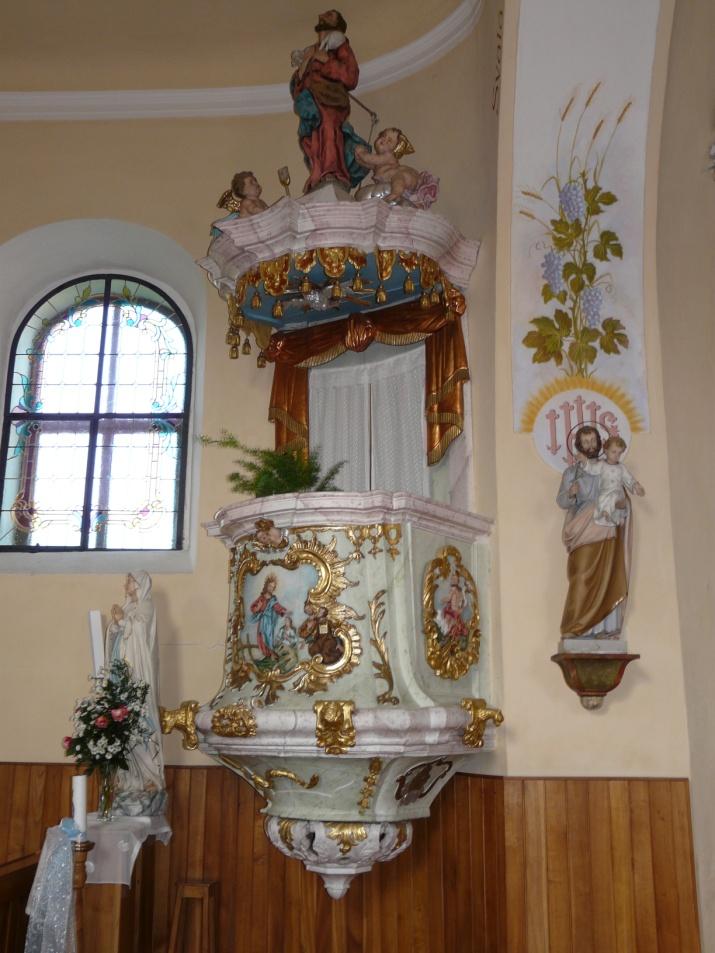 64 Kazatelna, konec 18. století.
