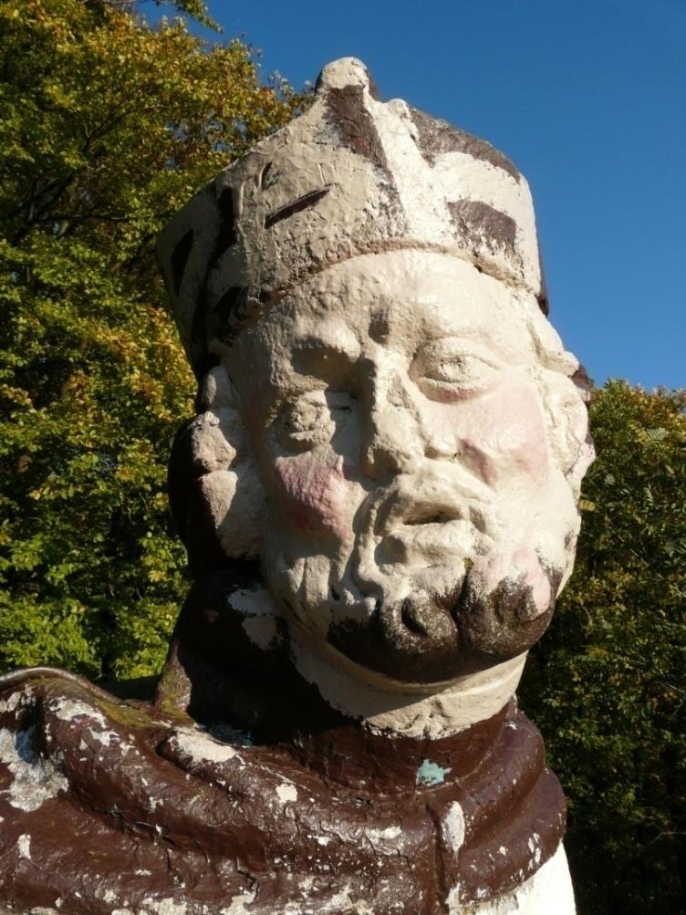 9 Ferdinand Gross, Socha sv.