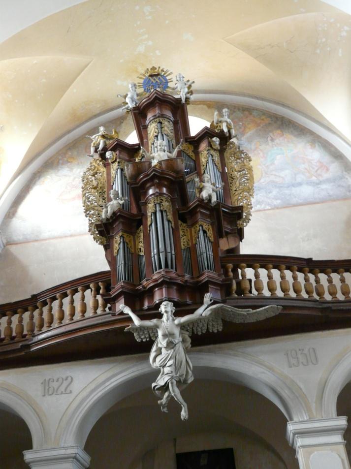 Hranice 14 Varhany, 1740.