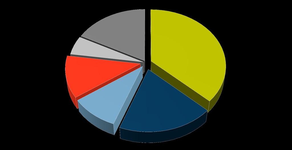 Činnosti podíl při poslechu rádia (v %) Ostatní 17,5% Stravování doma 5,4% Zaměstnání (mimo