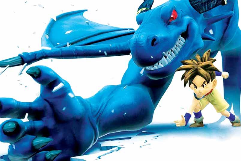 LOADING RPG BLUE DRAGON šerky jako první, díky čemuž se následná půtka stane o něco jednodušší.