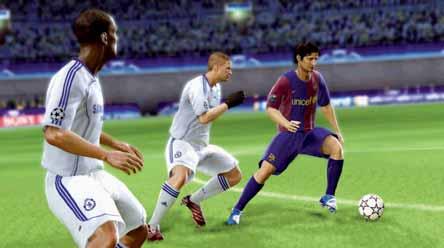 V pozadí hry stojí obr Electronic Arts, vše je postaveno na základech FIFA 07, jen si místo evropských ligových soutěží vyzkoušíme Ligu mistrů. Přesto rozdíly nepřehlédnete.