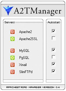 Obrázek 5: Autostrt [zdroj: vlastní] Další postup je přes ikonu Tento počítač na Místní disk C. Otevřeme Apache2Triad.