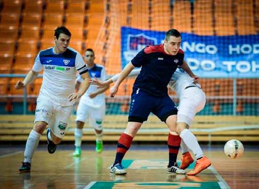 Jihomoravské derby ovládl Helas i díky třem trefám do prázdné branky Ve čtvrteční televizní dohrávce 19. kola CHANCE futsal ligy přivítalo Tango Brno soupeře z Brna Rádio Krokodýl Helas.
