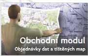 digitálních dat, tištěných map, mapových