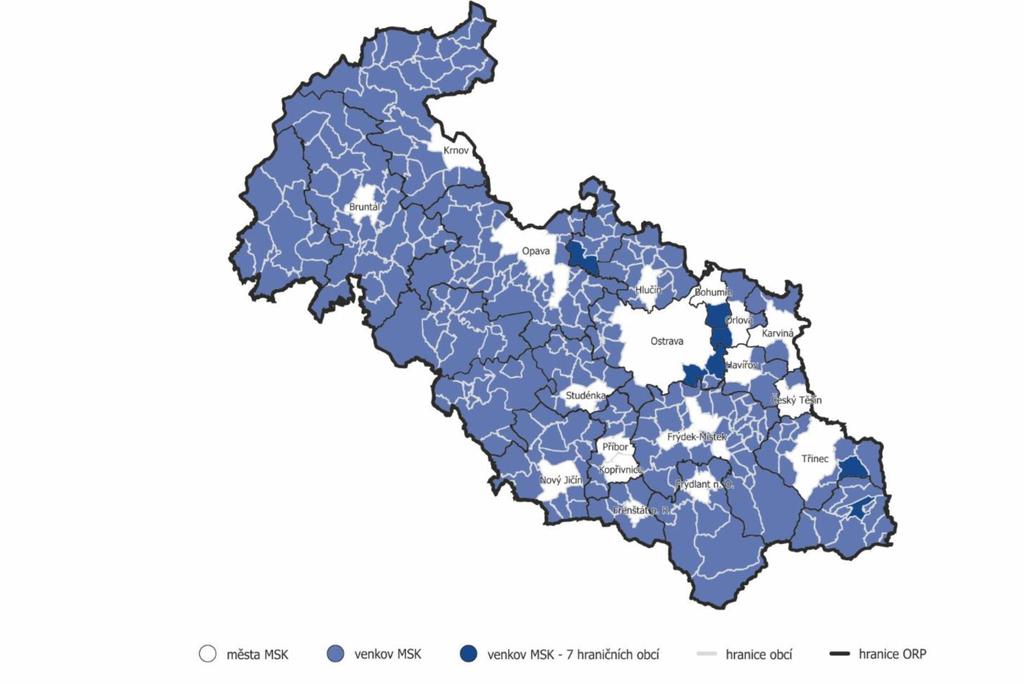 Náš venkov 282 (94 %) obcí 84 % území 35 %