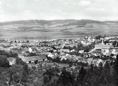 Historický pohled na Boskovice (40. 50. léta 20.