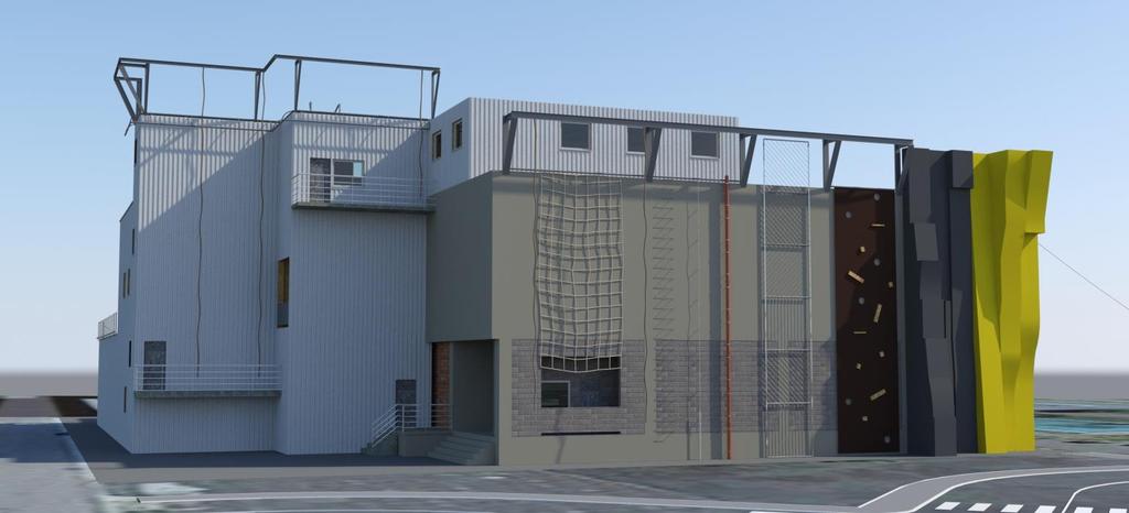 Modul číslo 1 Taktický objekt -TACTICAL TRAINING BUILDING Popis: G.