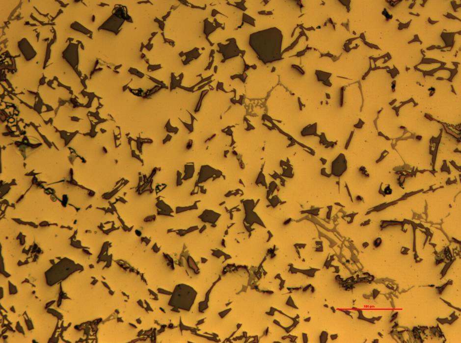 Eutektikum Zrna křemíku 100 µm Obr.