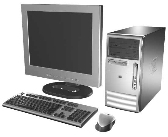 1 Funkce produktu Standardní funkce konfigurace Funkce jednotlivých modelů počítačů HP dx5150 v provedení Microtower se mohou lišit.