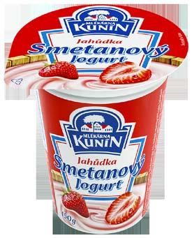 Smetanový jogurt