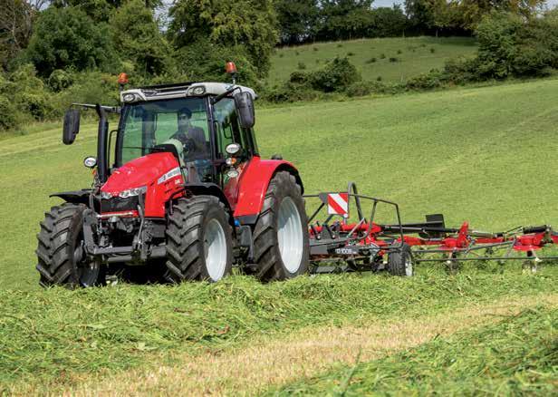 13 Zdokonalená výkonnost Je vyvinuta speciálně pro tyto traktory s výkonem 95-130 k (70-96 kw) a ideálně se hodí pro mimořádnou všestrannost těchto traktorů s delším rozvorem náprav, poháněných