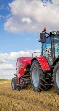 S vylepšeným designem, vysoce výkonným hnacím ústrojím, vysokou úrovní komfortu a širokou škálou přídavných a volitelných zařízení jsou traktory řady MF 5700 S bezesporu schopny přijmout