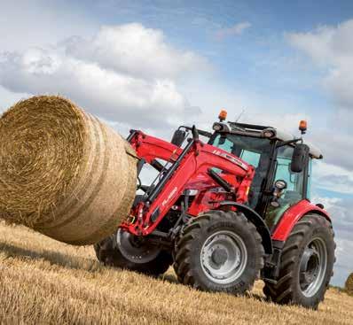 V řadě MF 5700 S je zřetelně patrná DNA Massey Ferguson. Tato řada pokračuje v triumfálním dědictví svých předchůdců - držitelů ocenění v tomto segmentu výkonu 95-130 k (70-96 kw).