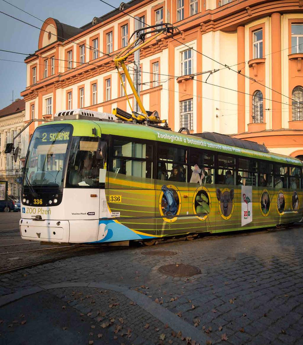 MHD Vnější reklama Nejžádanější formou je vnější celopolep autobusu, v případě Plzně také trolejbusu a tramvaje. Vnější reklama na MHD je vhodná především na dlouhodobé kampaně.