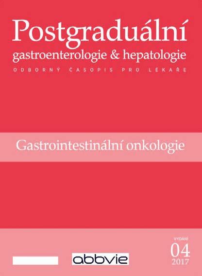 Odborný časopis pro lékaře Interdisciplinární periodikum pro postgraduální a kontinuální vzdělávání v gastroenterologii a hepatologii
