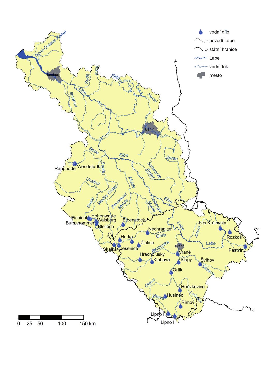 přítok Labe nad Drážďany) nebo Meisdorf na toku Selke v Harcu naznačují jen mírné hydrologické sucho.