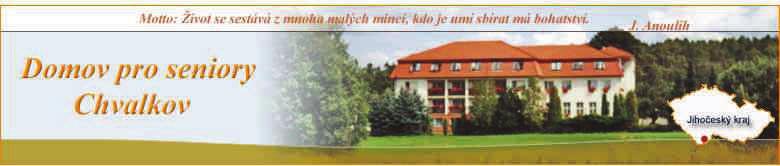 Domov pro seniory Chvalkov Chvalkov 41, 374 01 Trhové