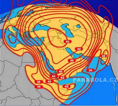 Příloha B: Hellas Sat 2 (39 E) V noci z 13. na 14. 5. 2003 odstartovala ze střediska Cape Canaveral nosná raketa Atlas 5 s řeckým satelitem Hellas Sat 2.