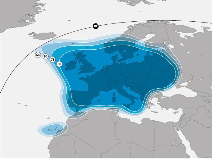 Příloha D: Astra 2G (28,2 E) Nosná ruská raketa Proton s horním stupněm Breeze M vynesla do vesmíru nový telekomunikační satelit Astra 2G lucemburského satelitního operátora SES (Astra).