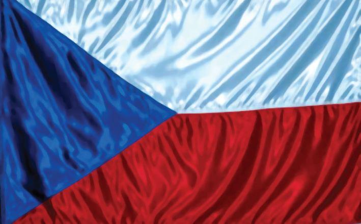 1.6 Flag The Czech Republic's flag is red, white and blue which are traditionally Slavic colors and many of its neighbor flags include them.
