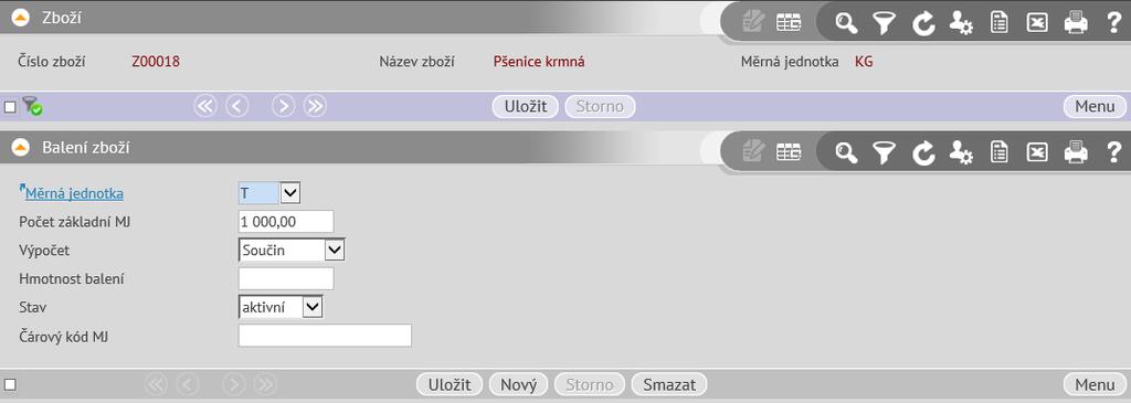 Přiřazení celního sazebníku je také důležité pro správnou tvorbu výkazu DPH a jeho příloh, zejména pro režimy s kódy 1, 5, 11 a 12 až 17 (podrobněji popsáno v kapitole Práce s přenesenou DPH): V