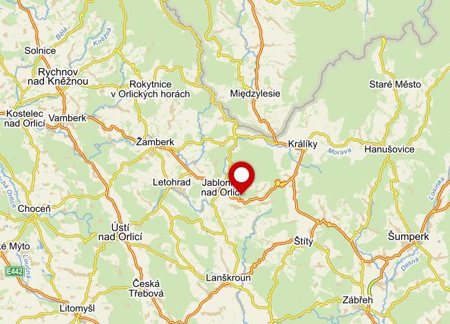 Obrázek č. 3: Map a por ov n ávacích n e mov itý ch věcí 3 2 1 Zdroj: Mapy.cz Stručný přehled výše popsaných vlastností porovnávacích nemovitých věcí je uveden v tabulce níže.