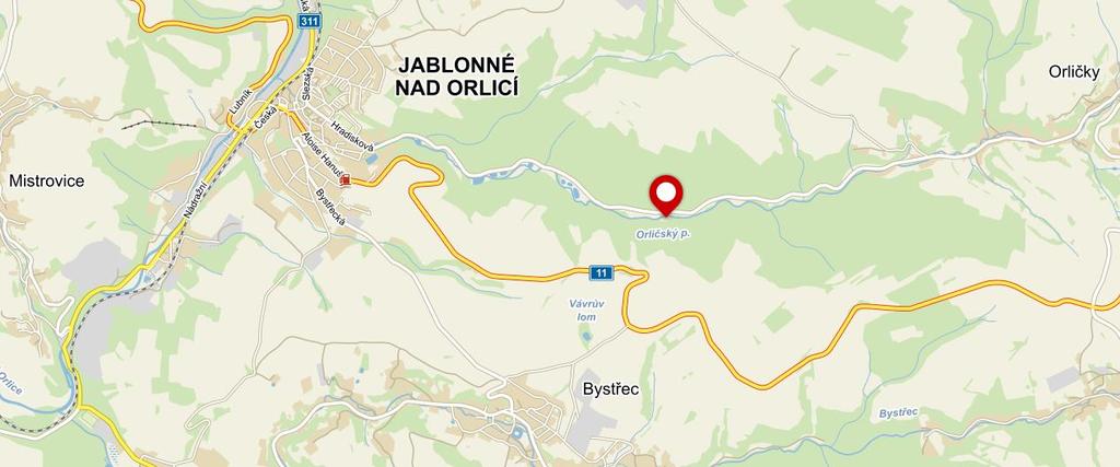 Celkový popis nemovité věci Oceňovaná nemovitá věc představuje pozemek trvalého travního porostu. Nemovitá věc zapsaná na LV č. 554 k. ú. Bystřec se nachází v obci Bystřec.