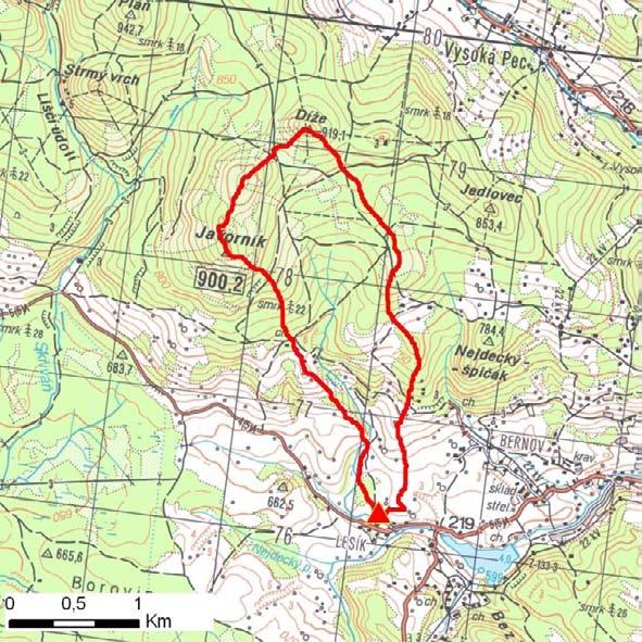 KONEČNÁ VERZE výstupy kompletního projektu ID plochy: 72617_2 Lesík : Obec: Nejdek ORP: Karlovy Vary Souřadnice GPS (ve stupních): N 5.316226 E 12.