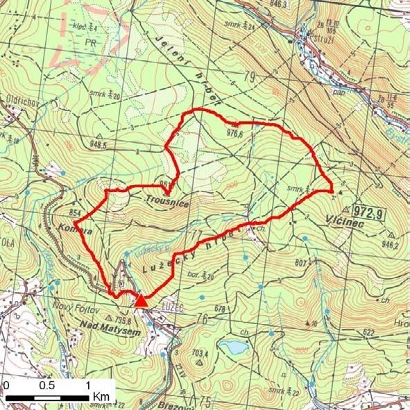 KONEČNÁ VERZE výstupy kompletního projektu ID plochy: 63456_1 Lužec u Nejdku : Obec: Nejdek ORP: Karlovy Vary Souřadnice GPS (ve stupních): N 5.317176 E 12.