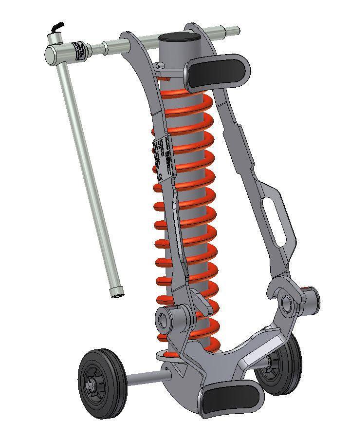 Návod k použití a údržbě pružinového sklápěcího zařízení Označení zařízení: RLS168*** (Raise and Lower Spring counterbalance, pro stožáry o průměru základové části 168 mm, *** = barevné označení