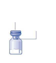 Přehled Injekční lahvička s práškem NovoEight Plastové víčko Pryžová zátka (pod plastovým víčkem) Adaptér injekční lahvičky Ochranné