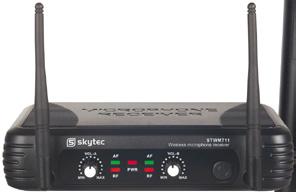 62,90 Skytec mikrofonní set VHF 1 Omnitronic UHF-204 Omnitronic UHF-202 SK179185