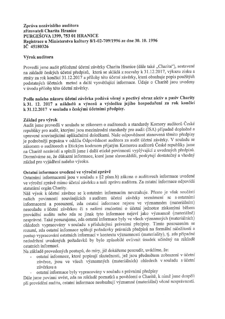 Zpráva nezávislého auditora 46