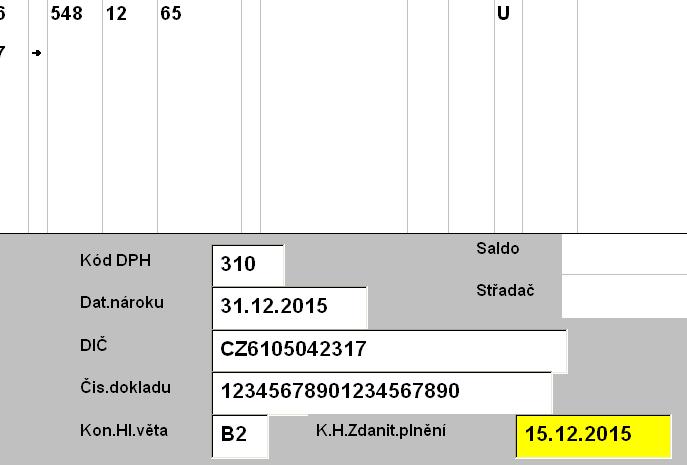 jak se řeší takové problémy Při účtování výše uvedeného takového případu můžete zadat, že doklad patří do jiné věty Kontrolního hlášení, než do které by podle účtovaných částek patřit měl.