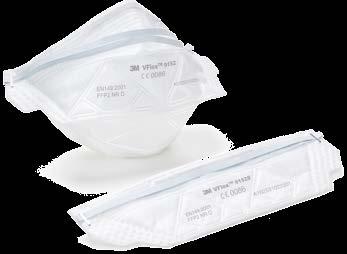 s výdechovým ventilkem F1026 9320+ bílo-modrá F1028 9332+ bílo-červená, s výdechovým ventilkem účinná ochrana dýchacích
