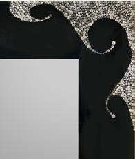 Grundlage Mirror with bevel (10mm) on matte base 80 x 60