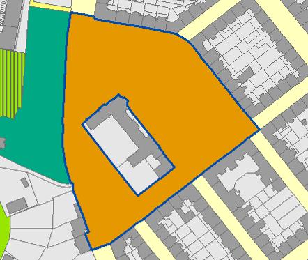 péče 1 1 vizuální smog 2 1 Náměstí Celoměstský význam Kompaktní bloková zástavba 3,19 ha
