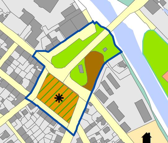 VP Lokální význam Bloková souvislá zástavba 1,84 ha Větší plocha zeleně s potenciálem malého parkového