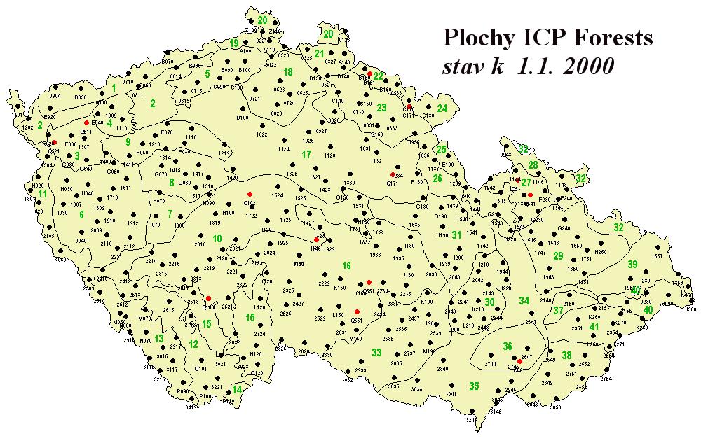 přehled ploch I.