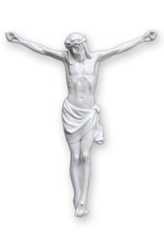 28 Kristus Glazovaný porcelán Porcelán