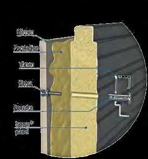 Sendvičové panely speciální Panely ISOPARSTONE