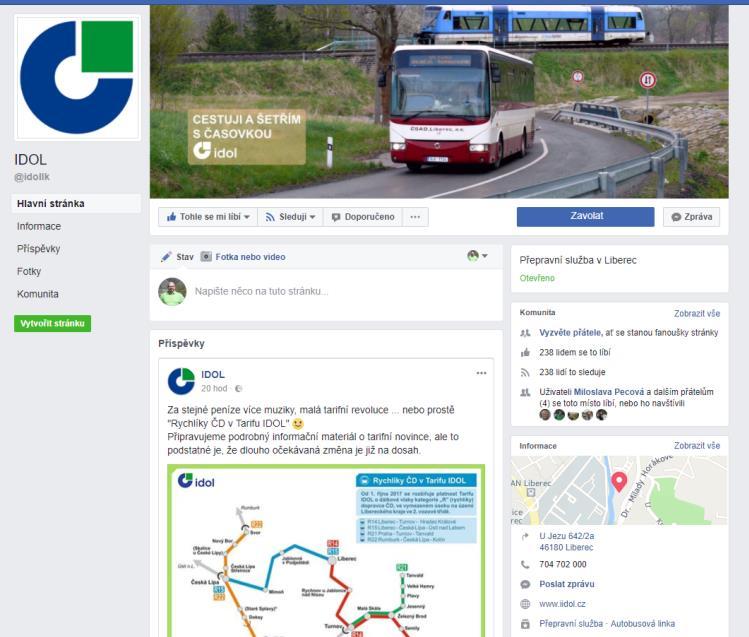 Možnosti propagace veřejné dopravy Virtuální a sociální sítě Webové