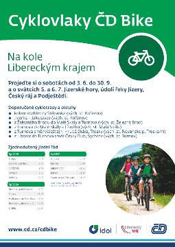 Možnosti propagace veřejné dopravy Turistické linky: cyklobusy, cyklovlaky, letní rekreační vlaky,