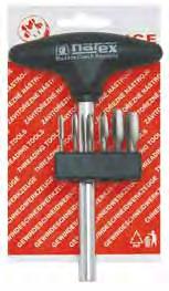 BIT 3 Soupravy závitořezných bitů Screwdriver-bits set Gewindebohrer-Bits - Satz Наборы метчиков BIT 3 4-12 PN 8/3016 4; 5; 6; 8; 10; 12 šroubovák s T rukojetí / Screwdriver with T holder /