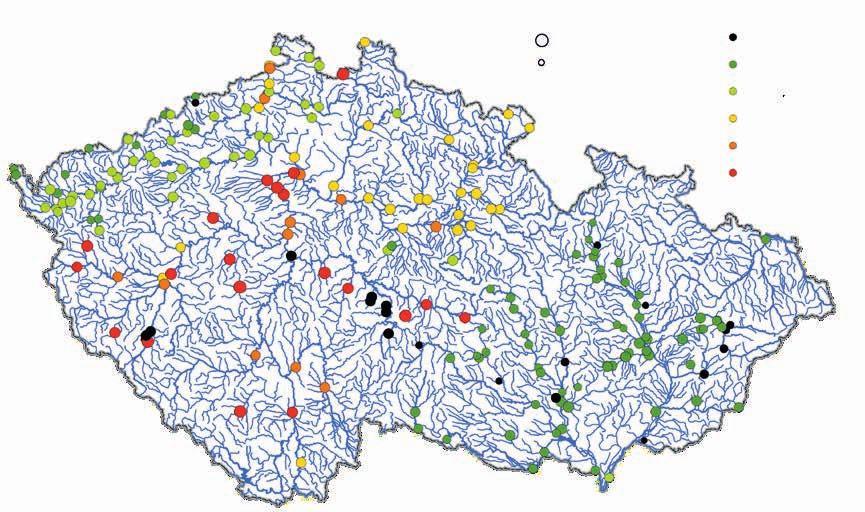Jakost povrchových a podzemních vod Monitoring specifických látek v povrchových vodách V ČR je v posledních letech monitoringu tzv. mikrokontaminant povrchových vod věnována značná pozornost.