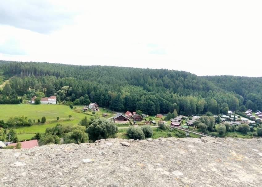 Obrázek 20 - Pohled z ochozu