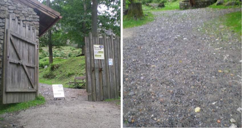Handicapovaní by se zcela jistě nedostaly do všech míst v areálu a zejména osoby na invalidním vozíku by potřebovali opravdu zdatného asistenta.
